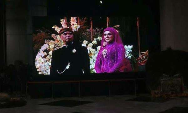 Maia Estianty ke Eropa, Mulan dan Ahmad Dhani Berdampingan di Pelaminan Al Ghazali