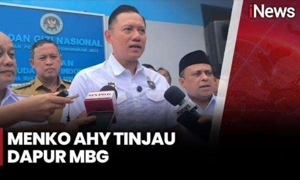 Tinjau Dapur SPPG Makan Bergizi Gratis di Bekasi, AHY Tekankan Pentingnya Kualitas Makanan