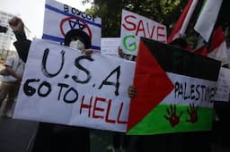 Aksi Bela Palestina di Kedubes AS dan Mesir Dijaga 1.648 Polisi