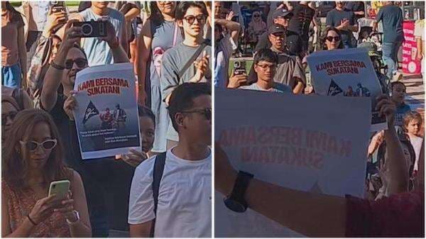 Viral Aksi Kami Bersama Sukatani sampai ke Melbourne Australia, Netizen Angkat Topi!