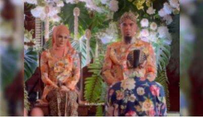 Al Ghazali Sungkem ke Mulan Jameela saat Siraman, Netizen: Harusnya Ibu Kandung Saja