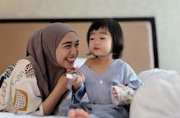 Alasan Ria Ricis Tak Langsung Bangunkan Anak saat Jatuh: Perempuan Nggak Boleh Lemah!