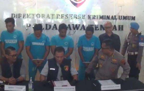 4 Anggota GRIB Jaya di Semarang Ditetapkan Tersangka Perusakan Aset PT KAI
