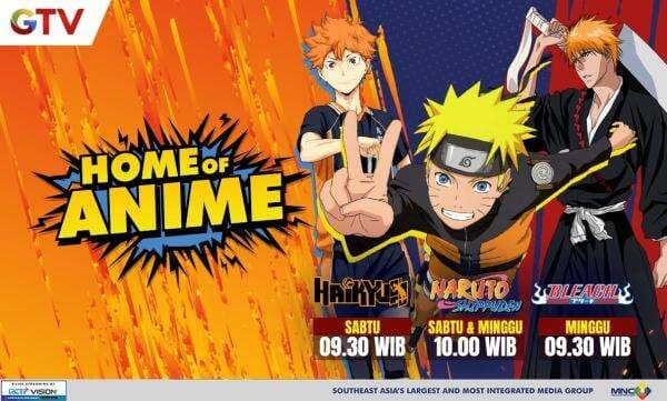 Weekend Makin Seru Bareng Deretan Anime Favorit di GTV