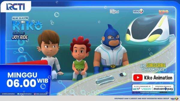 Animasi KIKO Season 4 Episode Joy Ride, Minggu Pagi di RCTI
