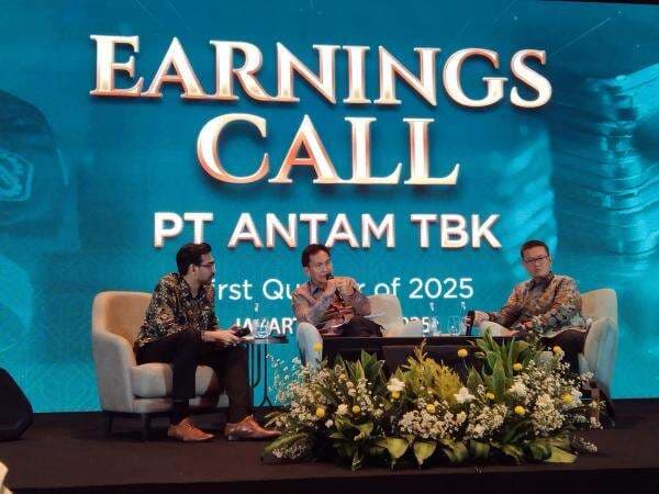 Laba Bersih Antam Melonjak 10 Kali Lipat, Tembus Rp2,32 Triliun di Kuartal I-2025
