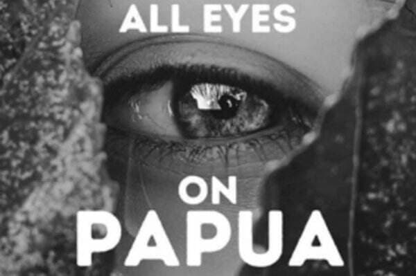 Artis Ramai-Ramai Unggah Poster 'All Eyes On Papua', Dukungan untuk Perjuangkan Tanah Adat di Bumi Cendrawasih