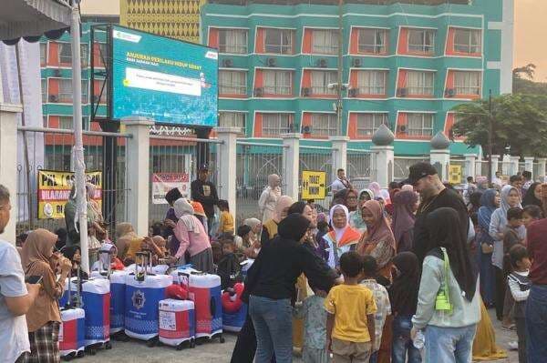 Calon Jemaah Haji Kloter Pertama Masuk Asrama Haji Pondok Gede Hari Ini