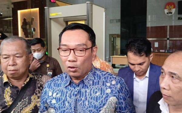 Selesai Diperiksa KPK, Ridwan Kamil: Saya Sangat Bahagia 