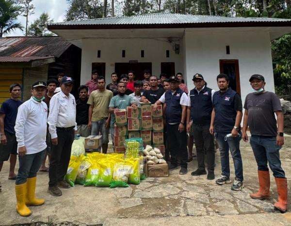 Perindo Tapanuli Utara Berikan Bantuan ke Korban Banjir dan Longsor