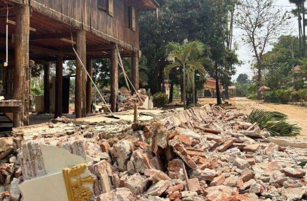 Gempa Magnitudo 7,7 di Myanmar, Puluhan Jemaah Salat Jumat Meninggal Tertimpa Bangunan Masjid