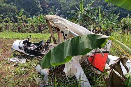 Gempar! Pesawat Latih Jatuh di Pemukiman Warga Ciampea, Perwira Tinggi TNI AU Gugur, Satu Kritis