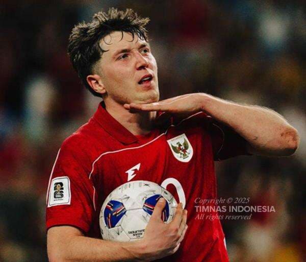 Skor Sementara Timnas Indonesia vs China, Garuda Pimpin 1-0 Lewat Penalti Ole Romeny