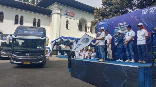 PosIND Berangkatkan 450 Pemudik dalam Mudik Aman Sampai Tujuan