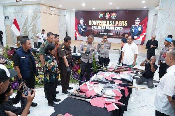 Operasi Aman Candi 2025 Berakhir, Polda Jateng Amankan 916 Tersangka Dari 711 Kasus Premanisme