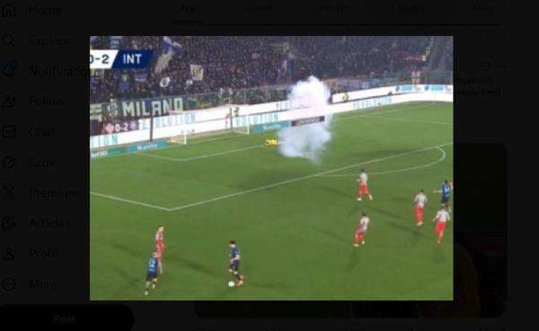 Respons Media Italia Lihat Kiper Timnas Indonesia Emil Audero Dilempar Flare oleh Suporter Inter Milan
