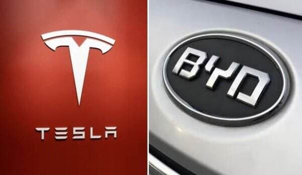 BYD Tumbangkan Tesla di Pasar Mobil Listrik Global, Unggul 400.000 Unit BYD Tumbangkan Tesla di Pasar Mobil Listrik Global, Unggul 400.000 Unit
