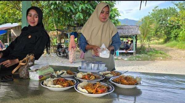 Nikmatnya Mie Kepiting Bilqis Khas Pantai Batee Puteh Meukek Aceh Selatan