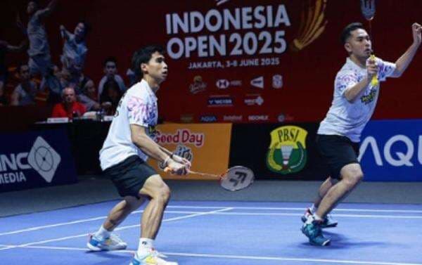 Jadwal Final Indonesia Open 2025: Sabar/Reza Siap Tempur, Satu-satunya Wakil Merah Putih 
