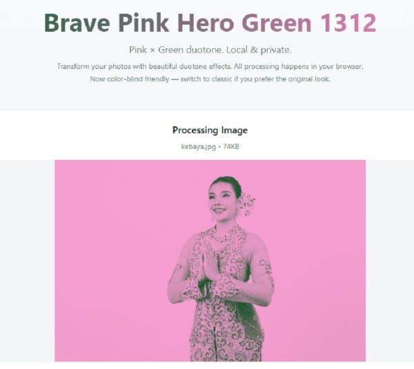 Viral! Netizen Edit Foto Jadi Hijau dan Pink, Begini Caranya!