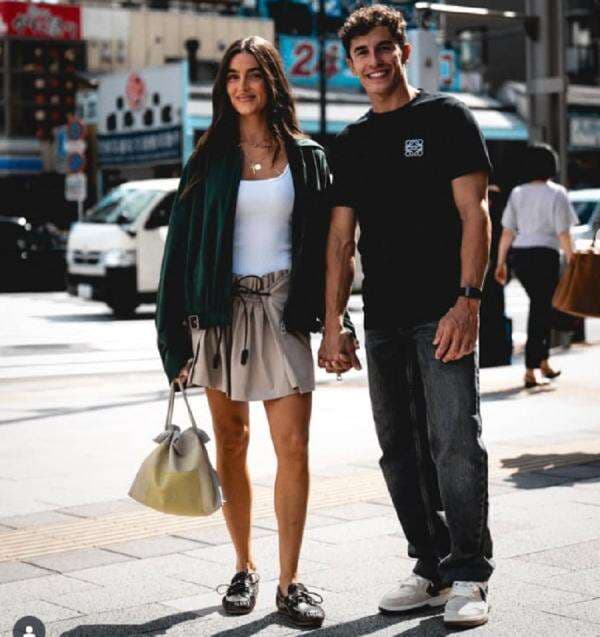 Profil dan Potret Gemma Pinto, Pacar Supercantik Marc Marquez yang Ikut ke Mandalika