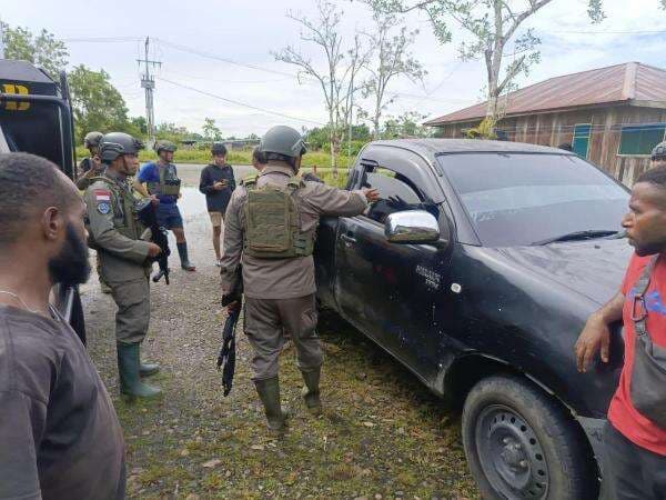 Mobil Pikap Diberondong Tembakan di Papua, Polisi Selidiki Dugaan KKB
