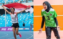 Campur Aduk Perasaan Megawati Hangestri dan Robi Syianturi Ditunjuk Jadi Pembawa Bendera Indonesia di SEA Games 2025