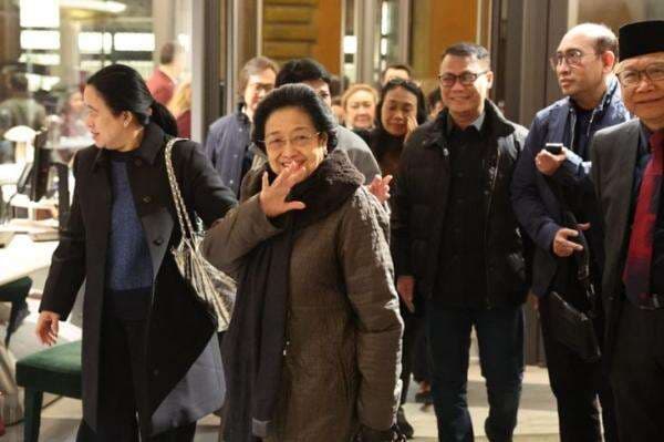 Megawati  Tiba di Roma, Siap jadi Pembicara di World Leaders Summit di Vatikan