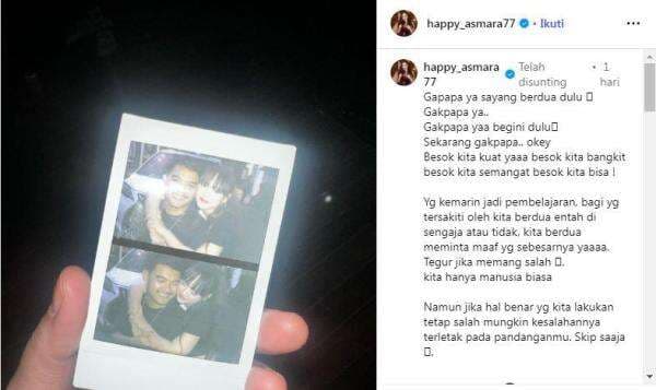 Happy Asmara Isyaratkan Keguguran, Curhatannya Bikin Mewek Netizen