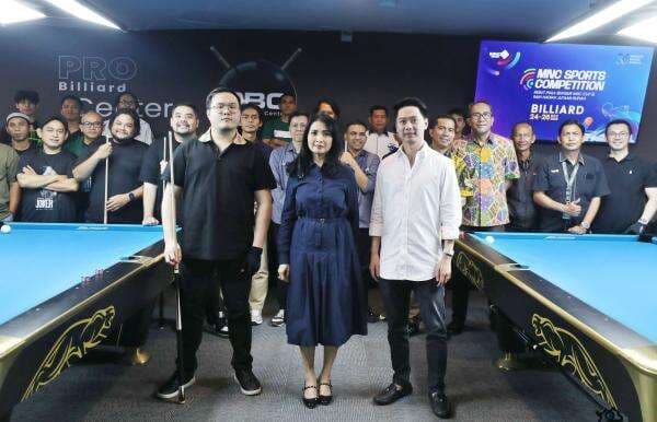 Dihadiri Liliana Tanoesoedibjo, Warren Tanoesoedibjo, hingga Kevin Sanjaya, Turnamen Biliar MNC Sports Competition 2025 Resmi Dibuka