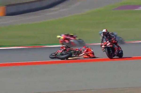 Marc Marquez Disebut Beruntung Jatuh di MotoGP Mandalika 2025, Kok Bisa?