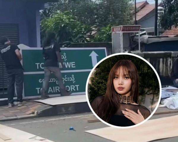 Viral Film Lisa BLACKPINK Terciduk Ubah Tangerang Jadi Myanmar, Netizen Murka!