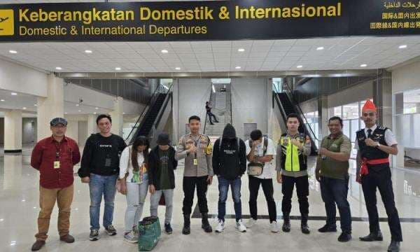 Hendak Dikirim ke Thailand, 4 Calon Pekerja Ilegal Diamankan di Bandara Sam Ratulangi Manado