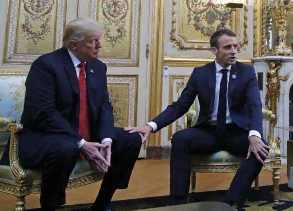 Panas! Trump Sebut Macron Segera Lengser sebagai Presiden Prancis