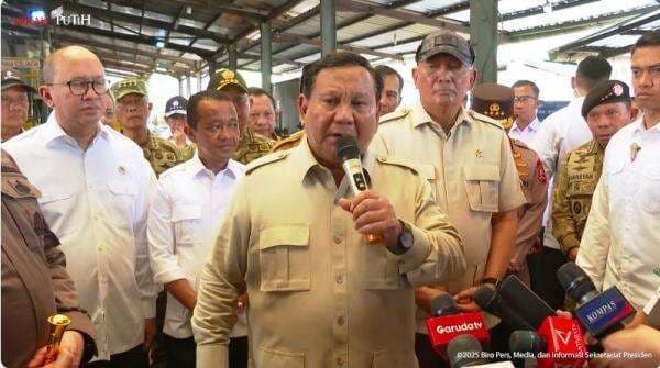 Rugikan Negara hingga Rp600 T, Prabowo: Kita Bertekad Membasmi Semua Tambang Ilegal
