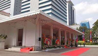 Ahok dan Anies Ikut Sambut Pram-Doel di Balaikota Jakarta