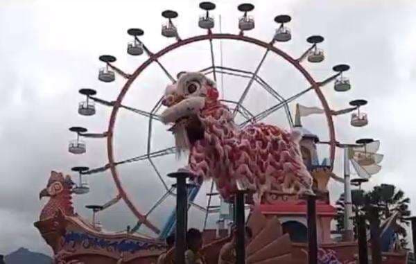 Meriahkan Imlek 2025, Saloka Theme Park Suguhkan Parade Barongsai