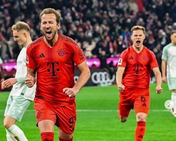 Hasil Bayern Munich vs Werder Bremen di Bundesliga 2024-2025: Harry Kane Borong 2 Gol, Die Roten Menang 3-0!