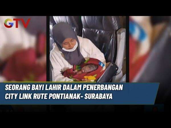Heboh! Bayi Laki-Laki Lahir di Pesawat Citilink Rute Pontianak-Surabaya Heboh! Bayi Laki-Laki Lahir di Pesawat Citilink Rute Pontianak-Surabaya