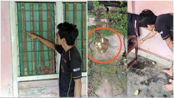 Aksi Lempar Rumah Meneror Warga Kontunaga Muna, Polisi Diminta Segera Bertindak