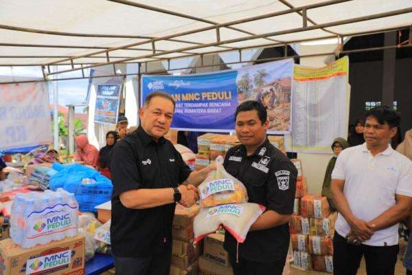 MNC Peduli Salurkan 8,5 Ton Logistik untuk Korban Banjir Bandang Agam