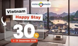 Liburan ke Vietnam Jelas Selalu Hemat: Diskon Hotel s.d 30  