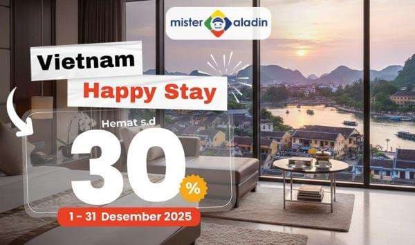 Liburan ke Vietnam Jelas Selalu Hemat: Diskon Hotel s.d 30  