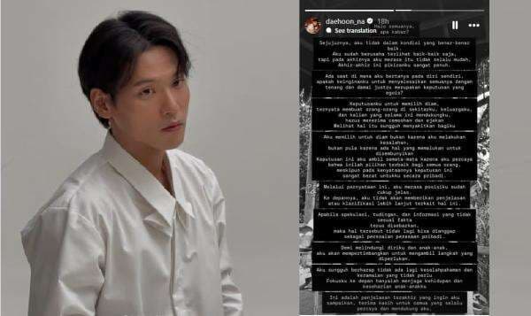 Daehoon Ancam Ambil Langkah Hukum Difitnah soal Perceraian dengan Jule