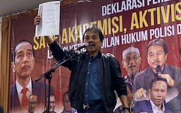 Roy Suryo Sudah Mendengar Akan Jadi Tersangka Saat ke Sekolah Gibran di Australia