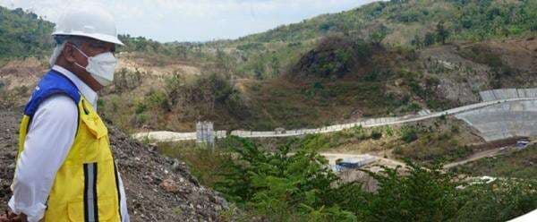 Progres Konstruksi Bendungan Manikin di NTT Senilai Rp933 Miliar Lampaui Target