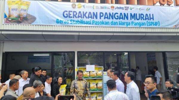 Beras SPHP Disebar ke 5.302 Titik, Pos Indonesia Jadi Garda Terdepan Distribusi