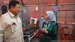 Prabowo ke Pengungsi Aceh Tamiang: Mudah-mudahan Cepat Pulih, Kembali Normal