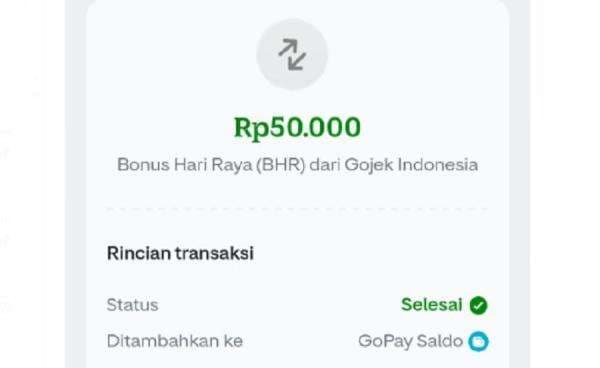 Driver Ojol Protes THR Cuma Rp50.000, Cek Lagi Penjelasan soal BHR