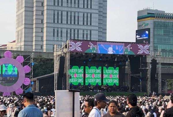 Pecah! Momen HIVI Ajak Penonton Sing A Long di Bigu Festival 2025